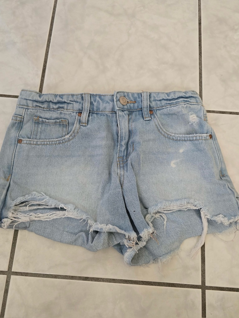 RSQ Girls A Line Distressed Shorts